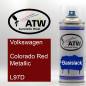 Preview: Volkswagen, Colorado Red Metallic, L97D: 400ml Sprühdose, von ATW Autoteile West.